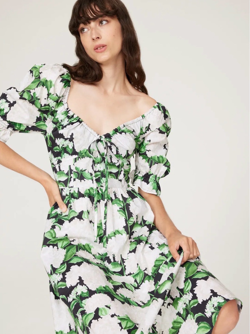 Hill House Ophelia Dress in Night Bloom. Size XL. NEW WITHOUT TAGS